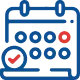 Medical window tint exemption calendar icon