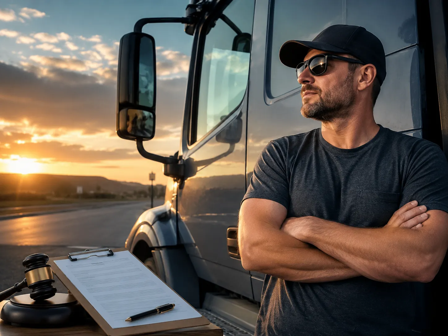 truck driver tint exemption